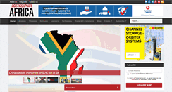 Desktop Screenshot of logupdateafrica.com